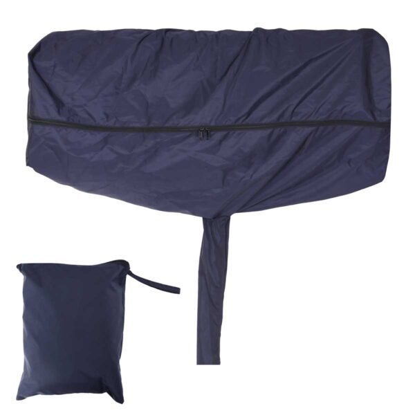 Protective Air Conditioner Cleaning Cover Navy Blue 1, 1.5 and 2 ton capacity suitable for all brands length 52 inches